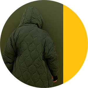 Me green coat